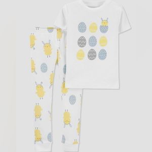 ✨please bundle! NWT. Carter’s baby chick & egg pajamas